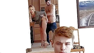 brunette Fucking My Best Friend’s Mom In The Ass milf