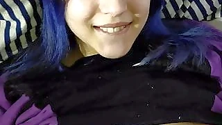 spanish Sex with pregnant stepsister and I cum on her tight pussy skinny